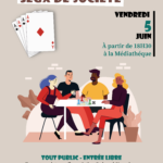 Soirée jeux de société – Affiche