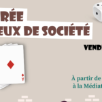 Soirée jeux de société – Affiche