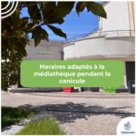 Aménagement horaires médiathèque